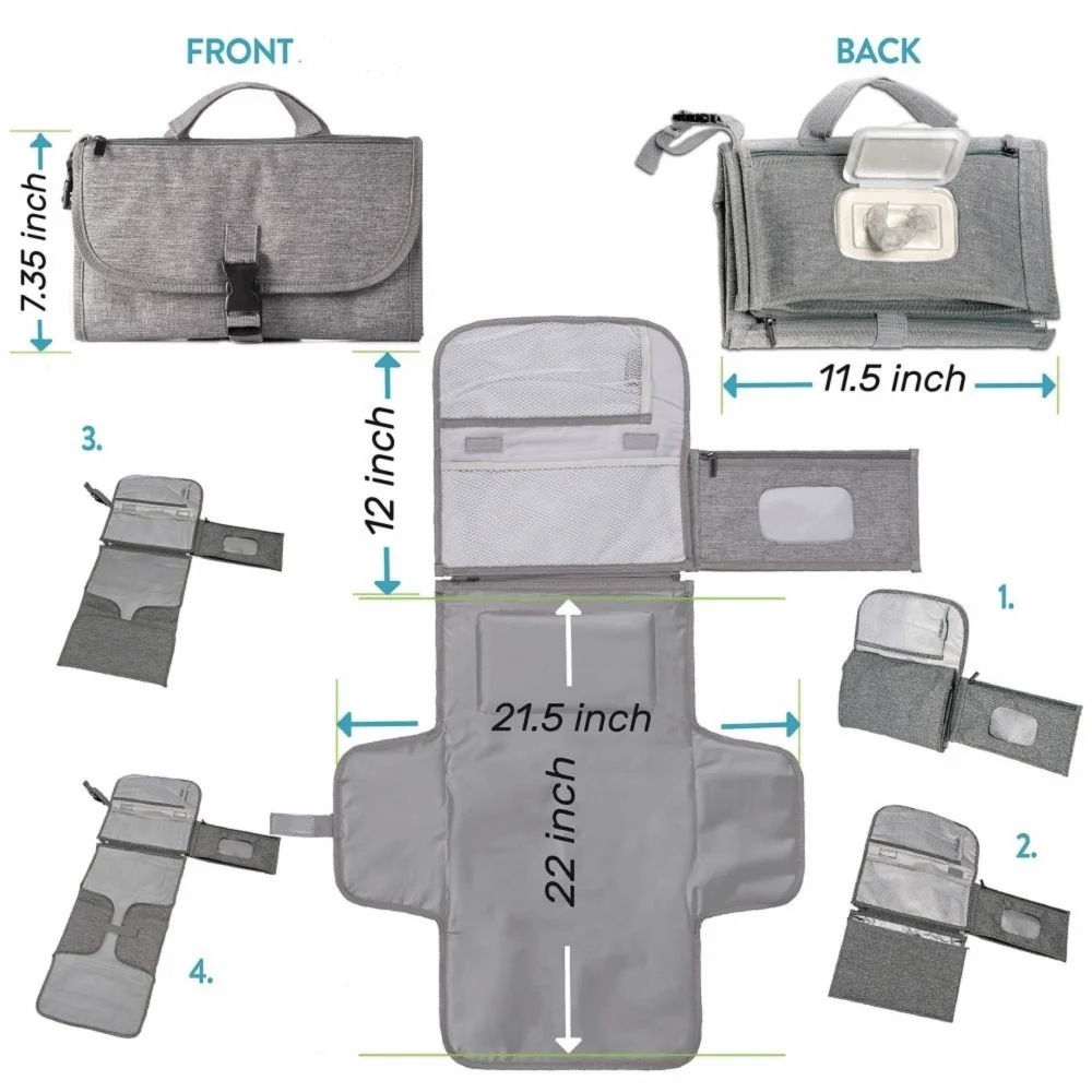 Portable Baby Changing Pad